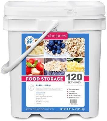 Lindon Farms Freeze Dried Meal Bucket (120 Servings)