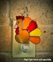 Switchables Stained Glass Turkey Nightlight Cover