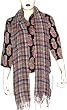 Wool Scarves Womans Accessories 12 inches x 80 inches (psrf097)