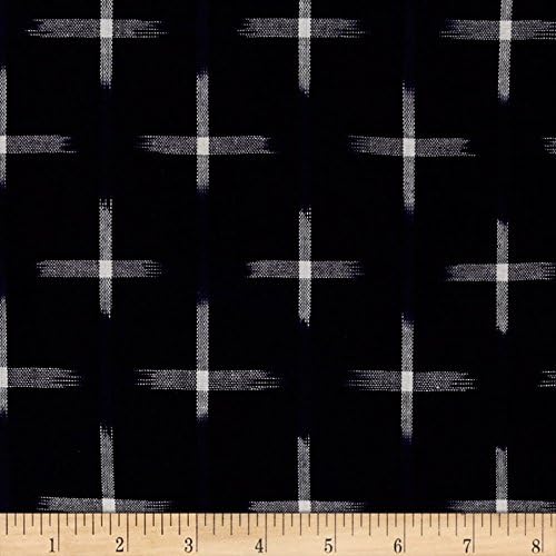 Indah Ikats Handwoven Indigo Fabric By The Yard