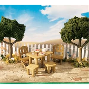 Calico Critters Country Patio Furniture Set