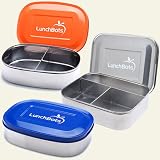 LunchBots Stainless Steel Food Container, Uno, Duo, & Trio