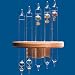 Galileo Thermometer 5-Tube Oak