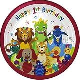 Baby Einstein 7 Dessert Plates 1st Birthday