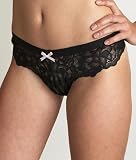Betsey Johnson Intimates Rebel Rose Lace Thong Panty
