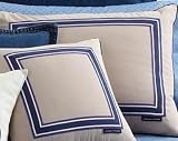 Tommy Hilfiger Oxford Khaki Standard Pillow Sham