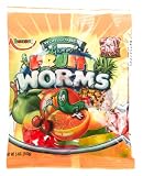 Albanese Gummi Fuity Worms, 5-Ounce Bags (Pack of 24)