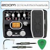 Zoom ZG21NU G2.1NU Multi Guitar Effects Pedal Bundle