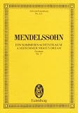 Midsummer Nights Dream Overture, Op.21. Miniature Score