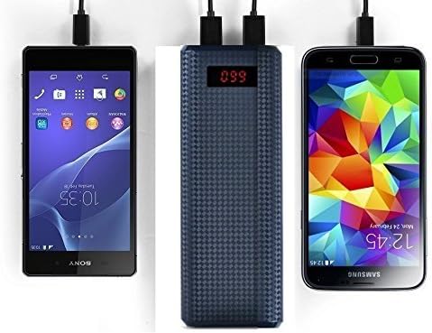 BiG DIGITAL 20800mAh Dual-Port Ultra Compact External Battery Portable USB Charger Power Bank - High Capacity For Samsung Galaxy S5, S4, S3, Note 4, 3, Galaxy Tab Pro, S, 4, 3, 7.0, 8.0, 8.4, 10.1, 12.2 -Inch, iPhone 6, 5s, 5c, 5, 4, 4S, iPad, 2, 3, 4, 5, iPad Air, Mini, Retina, Blackberry Z30, Z10, Q10, Q5, Asus Nexus 4, 5, 7, 10, HTC One V, X, M8, M7, Mini, Max, Motorola MOTO G, X, E, Droid, LG G2, G3, Sony Xperia, Nokia Lumia, and more <Lightning Adapter Included> (Black)