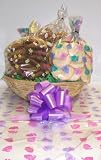 Gourmet Food : Scott's Cakes Large Nut Lovers Cookie Basket with No Handle Bunny Hop Wrapping