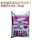 早強モルタル 1ケース 4kg×5袋 マツモト産業 ワークセレクトシリーズ