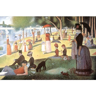 Sunday Afternoon on the Island of La Grande Jatte Poster Print by Georges Seurat, 36x24