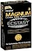 Trojan Magnum Ecstasy Ultrasmooth Lubricated Latex Condoms-10 ct (Quantity of 3)