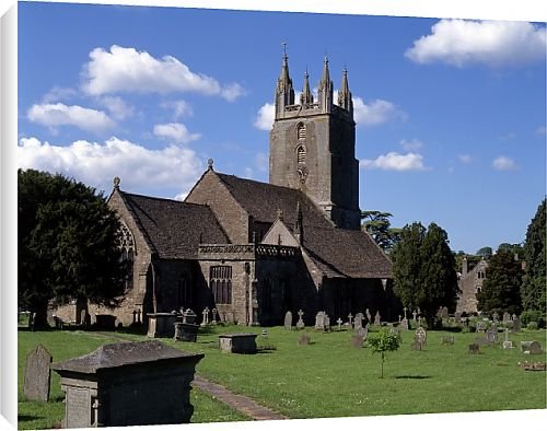 Canvas Prints of All Saints Church from Country Life Canvas Prints of All Saints Church from Country Life