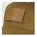 Rapdom Tactical USA Flag Rubber Patch, Coyote, 3 x 2-Inch