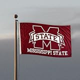 Mississippi State Bulldogs Double-Sided 3x5 Flag
