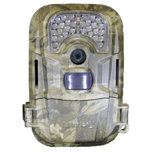 HCO Outdoor Products NightXplorer Programmable Resolution Trail Camera, Camo w/ Delay UWY-NX50, and Protective Metal Camera Cover