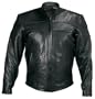 Milwaukee Motorcycle Clothing Company Motorcycle Maverick Jacket (Black, X-Large)