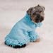 Stretch Knit Sweater W/Fringe Xsm Air Blue