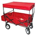 On The Edge Marketing Folding Wagon With Top