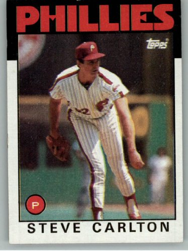 1986 Topps #120 Steve Carlton - Philadelphia Phillies (Baseball Cards)
