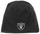 NFL Men's End Zone Reversible Knit Hat - KD90Z (Oakland Raiders, One Size Fits All)