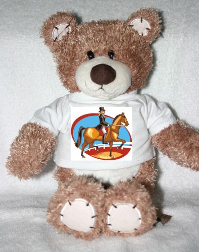51vg 4AMTIL Teddy Bear with the man body, individual, show, people, people, horses, dressage, animal, man t shirts