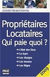 Propriétaires-Locataires : Qui paie quoi ?
