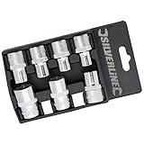 シルバーラインソケットセット1/2 "ドライブメトリック7pce 10～19ミリメートル