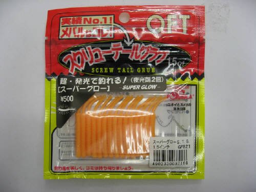 オフト(OFT) ＯＦＴスクリューテール１．５スーパーグロー８２１