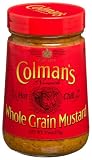 Colman's Whole Grain Mustard, Hot Chili, 5.5-Ounce Jars (Pack of 6)