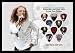 DIO Guitar Pick Display, Rainbow, Black Sabbath A4