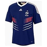 adidas - Maillot Football Equipe France FFF Domicile Junior - Bleu roi/Blanc