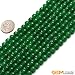 6mm Round Gemstone Green Jade Beads Strand 15 InchJewelry Making Beads