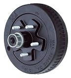 TowZone 10-Inch Brake Drum Hub for Trailers