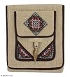 Hemp shoulder bag, 'Earth Miracle' Hemp shoulder bag, 'Earth Miracle'