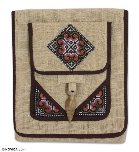 Hemp shoulder bag Earth Miracle