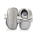Weixinbuy Baby Boys Girls Soft Soled Tassel Bowknots Crib Shoes PU Moccasins