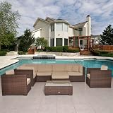 Atlantic Southampton 9 PC Sectional Set