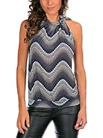 Bleu Marine Top Maya (Azul Marino)