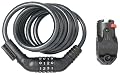 Avenir Coil Combo Cable Locks (10mm / 6 feet)