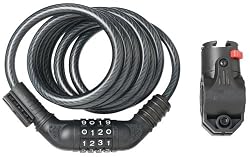 Avenir Coil Combo Cable Locks (10mm / 6 feet)