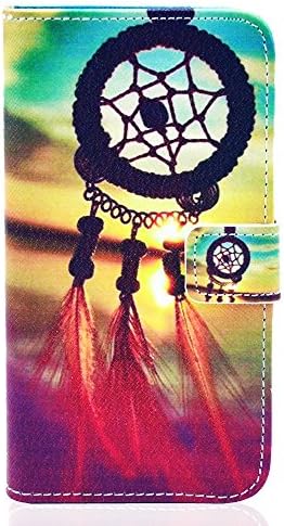 S4 Case, Galaxy S4 Case,USALICO Quality PU Leather Wallet Flip Protective Skin Case Cover with Card Holders/Magnetic Closure for Samsung Galaxy S4(Dreamcatcher)