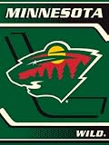 Minnesota Wild NHL Licensed Banner Series 60 x 80 Throw Blanket