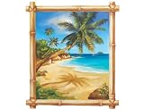 Wallies Tropical Window Wallpaper Mural