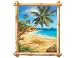 Wallies Tropical Window Wallpaper Mural