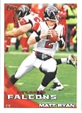 2010 Topps NFL Football Card # 22 Matt Ryan - Atlanta Falcons - NFL Trading Card in a Protective ScrewDown Case!