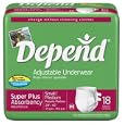 Depend Refastenable Protective Pant, Small/Medium, Case of Four-18 Count (72 Pants)