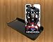 Search : Captain America Custom Case/Cover FOR Apple iPhone 5 BLACK Plastic snap Case WITH FREE SCREEN PROTECTOR ( Verison Sprint At&t)